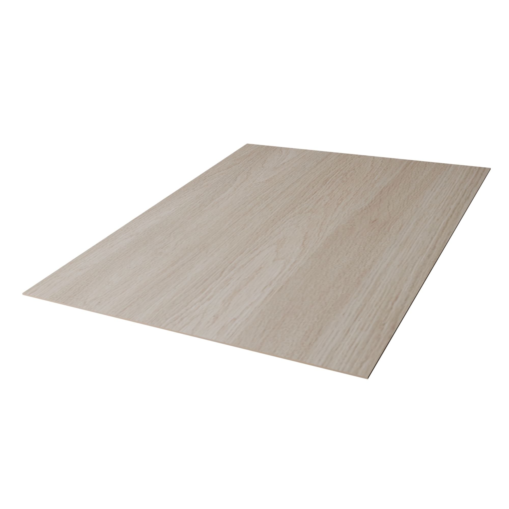 Roble Nativo Natural MDF Panel Two-Sided (9 mm) 3/8 in x 6 ft x 8 ft smooth MDF Panel sheet for furniture, shelving and cabinetry.
