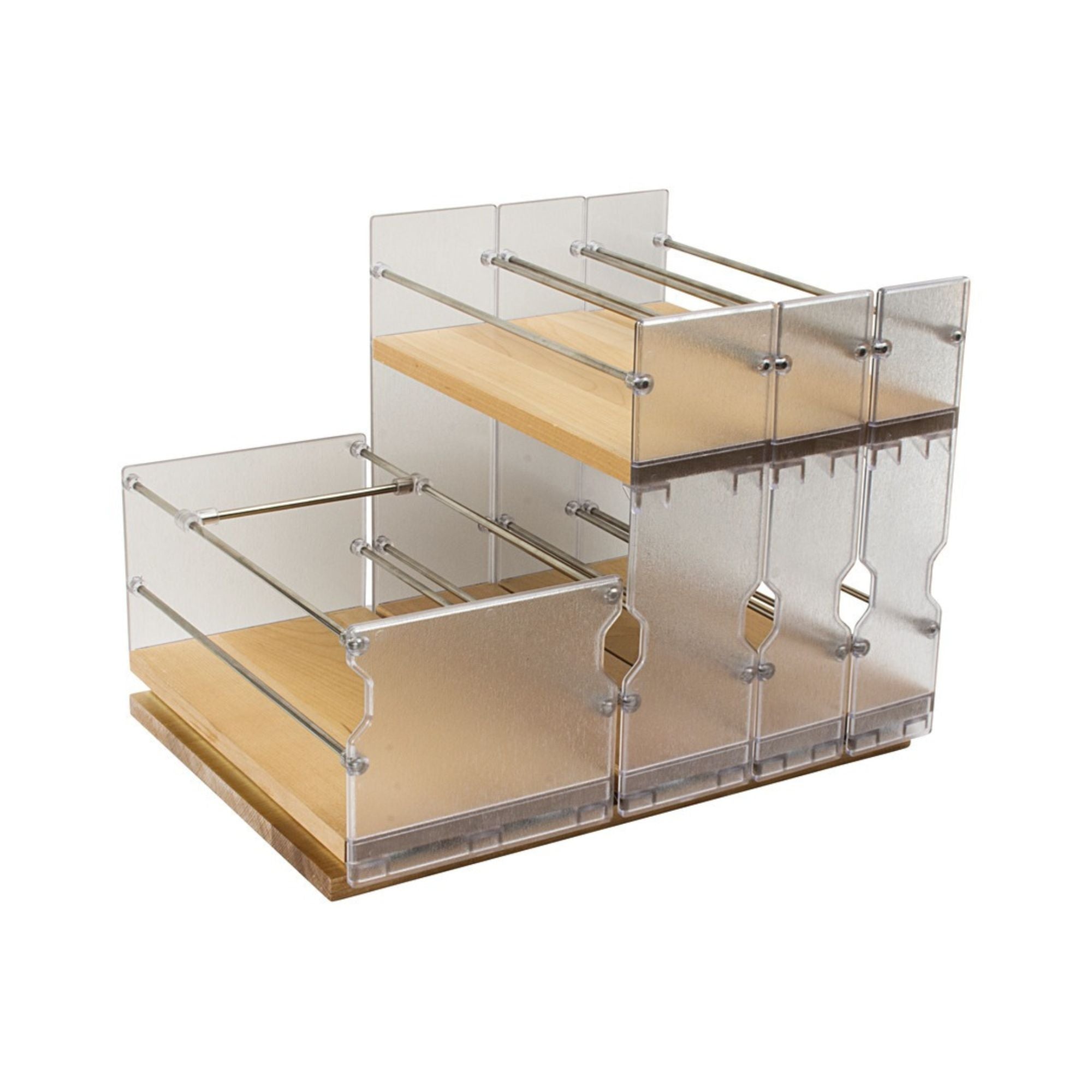 Häfele - Pull-Out Spice Rack, Wooden Cabinet Accessory – Plaiwoo