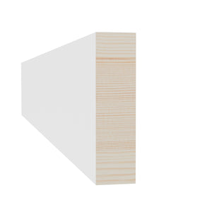 11/16 in x 2-1/2 in x 17 ft L1X3M Primed White Pine Wood Finished Boards -  Moulding - high-quality decorative trim for doors, windows, and interior finishing.