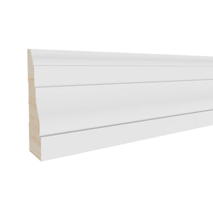 11/16 in x 2-1/4 in x 17 ft M0366W Primed White Pine Wood Casing -  Moulding, durable composite construction with a smooth primed white finish for easy painting and installation.