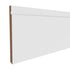 19/32 in x 7-1/4 in x 16 ft MM618C Primed White MDF Baseboard -  Moulding, durable composite construction with a smooth primed white finish for easy painting and installation.