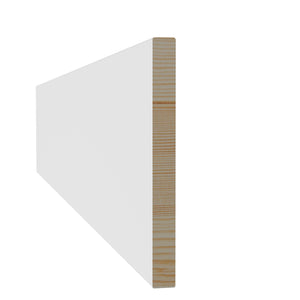 9/16 in x 7-1/4 in x 16 ft L108P Primed White Pine Wood Finished Boards -  Moulding - high-quality decorative trim for doors, windows, and interior finishing.