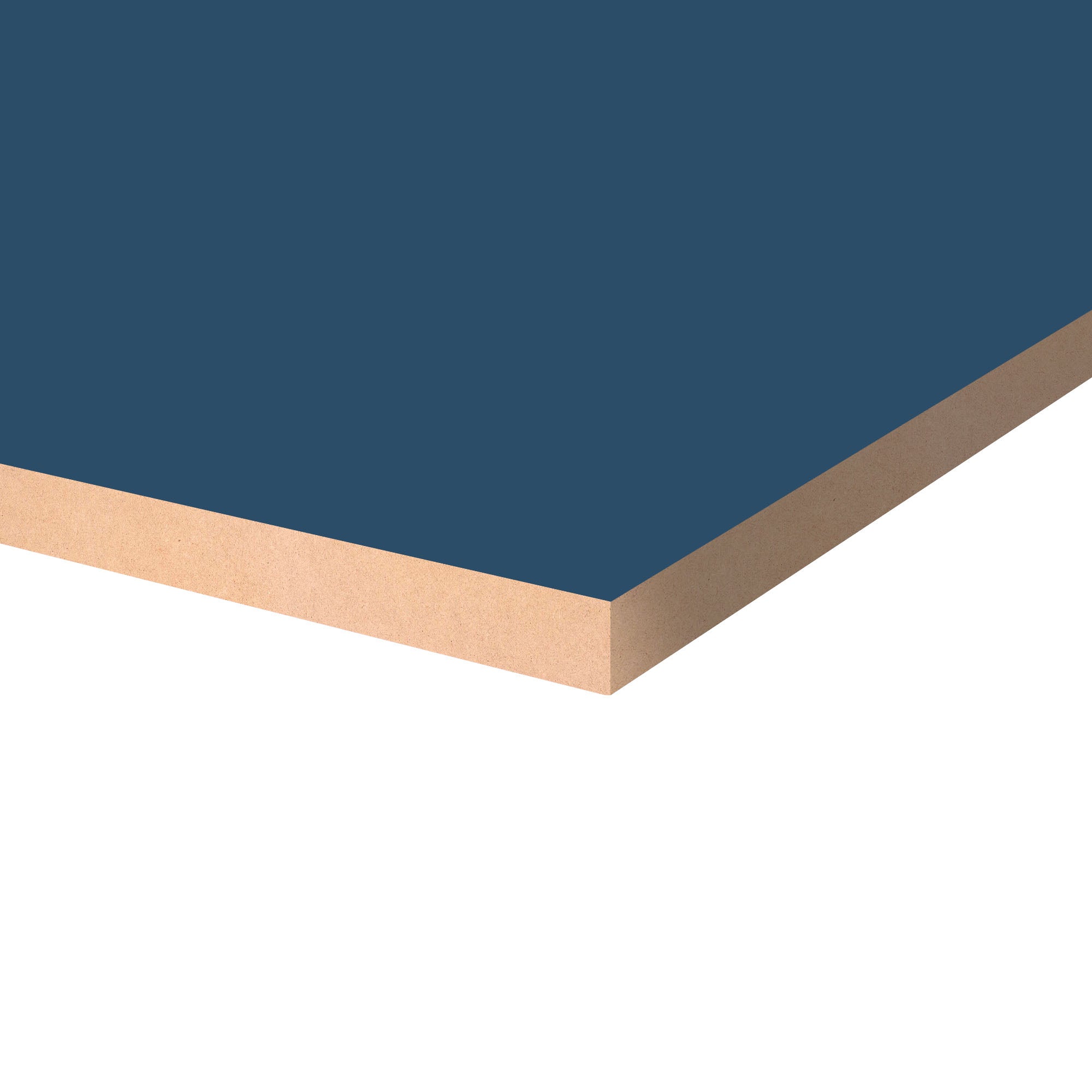 Arkopa Aegean Blue SM MDF Panel Two-Sided (8mm) 5/16 in x 4 ft x 9 ft