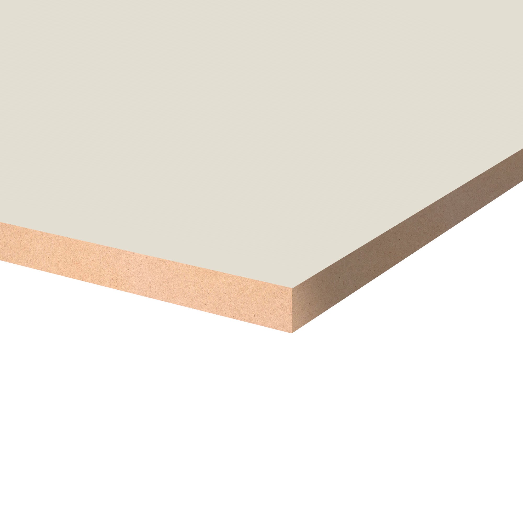 Arkopa Cream SM MDF Panel One-Side (8mm) 5/16 in x 4 ft x 9 ft