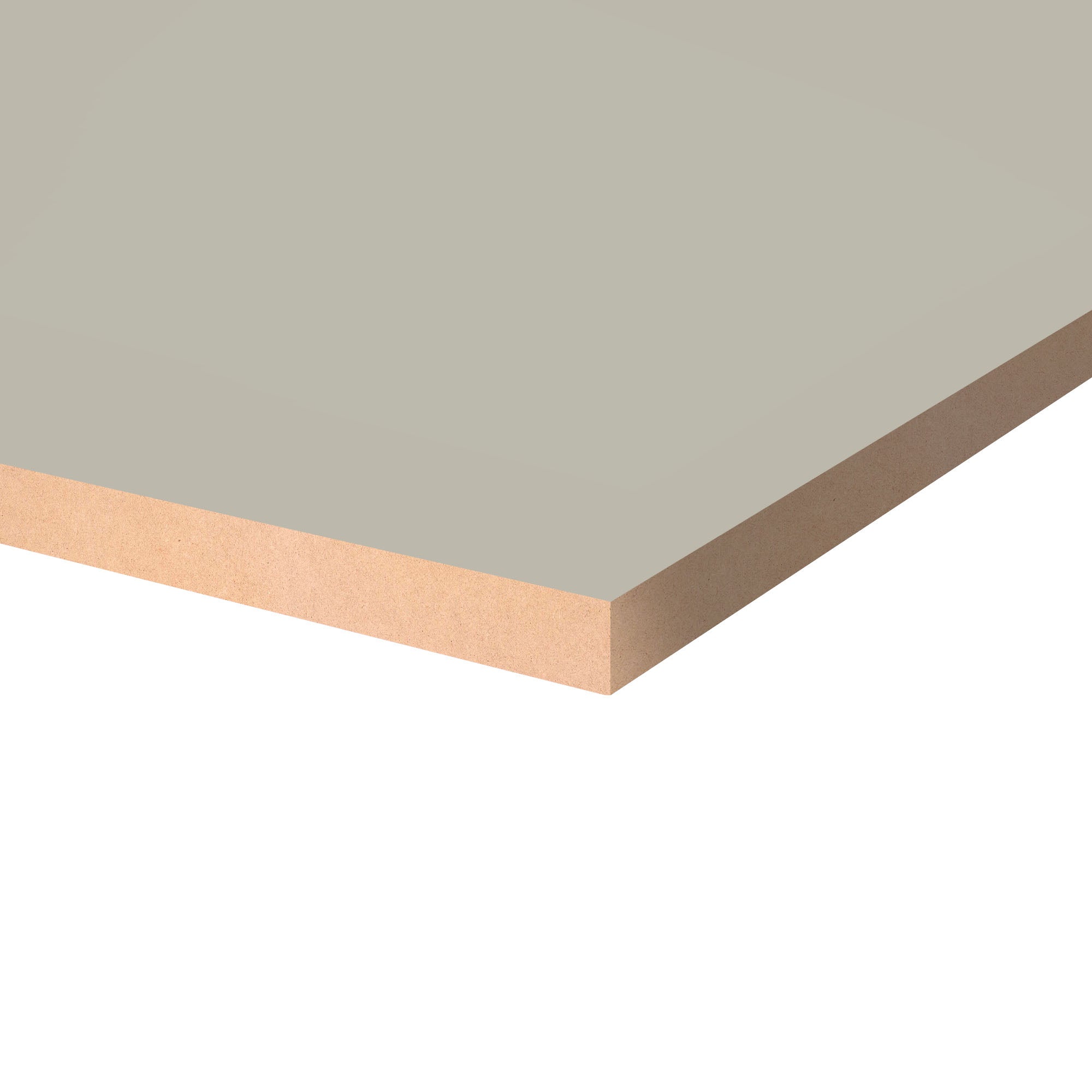 Arkopa New Grey SM MDF Panel Two-Sided (8mm) 5/16 in x 4 ft x 9 ft