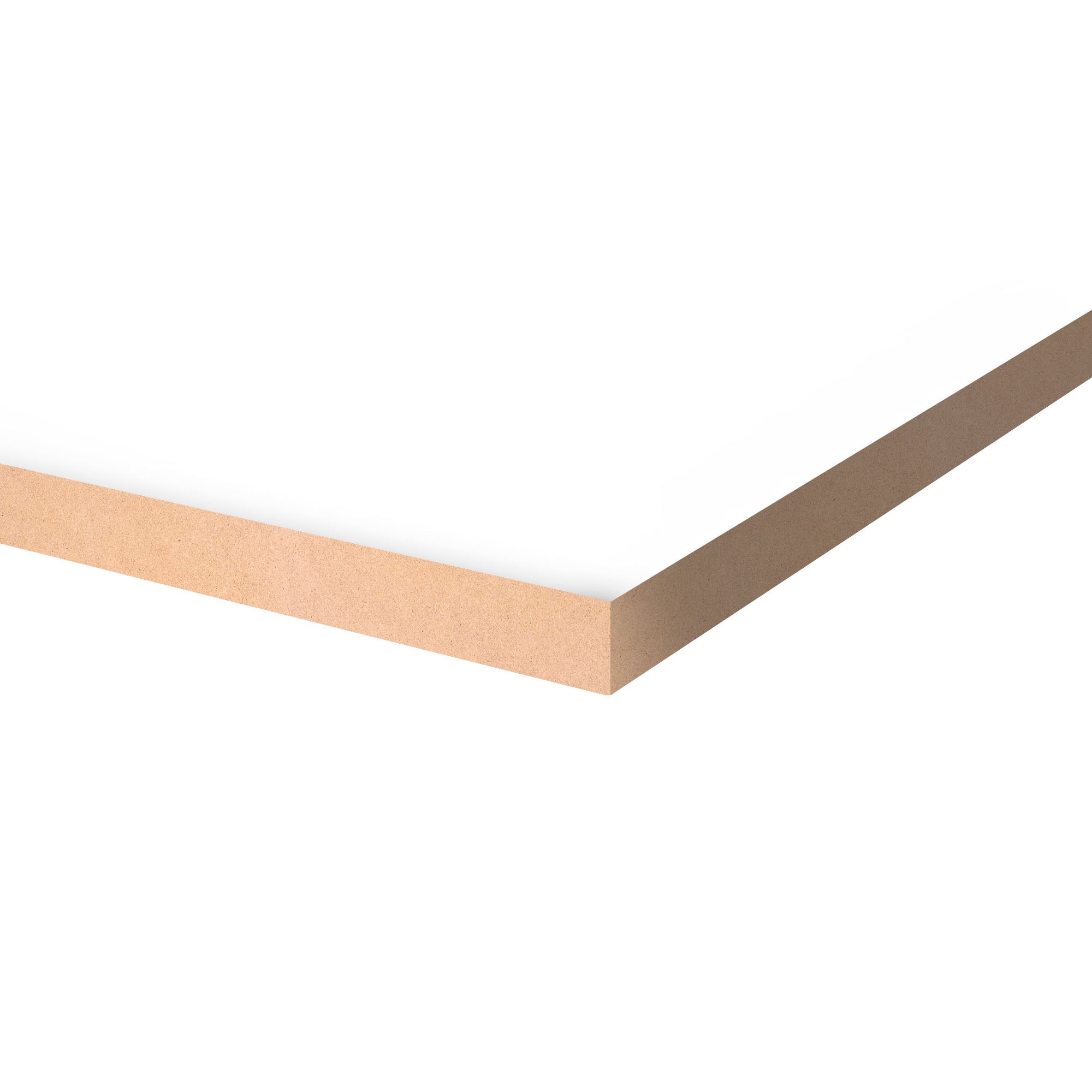 Arkopa Project White HG MDF Panel Two-Sided (8mm) 5/16 in x 4 ft x 9 ft