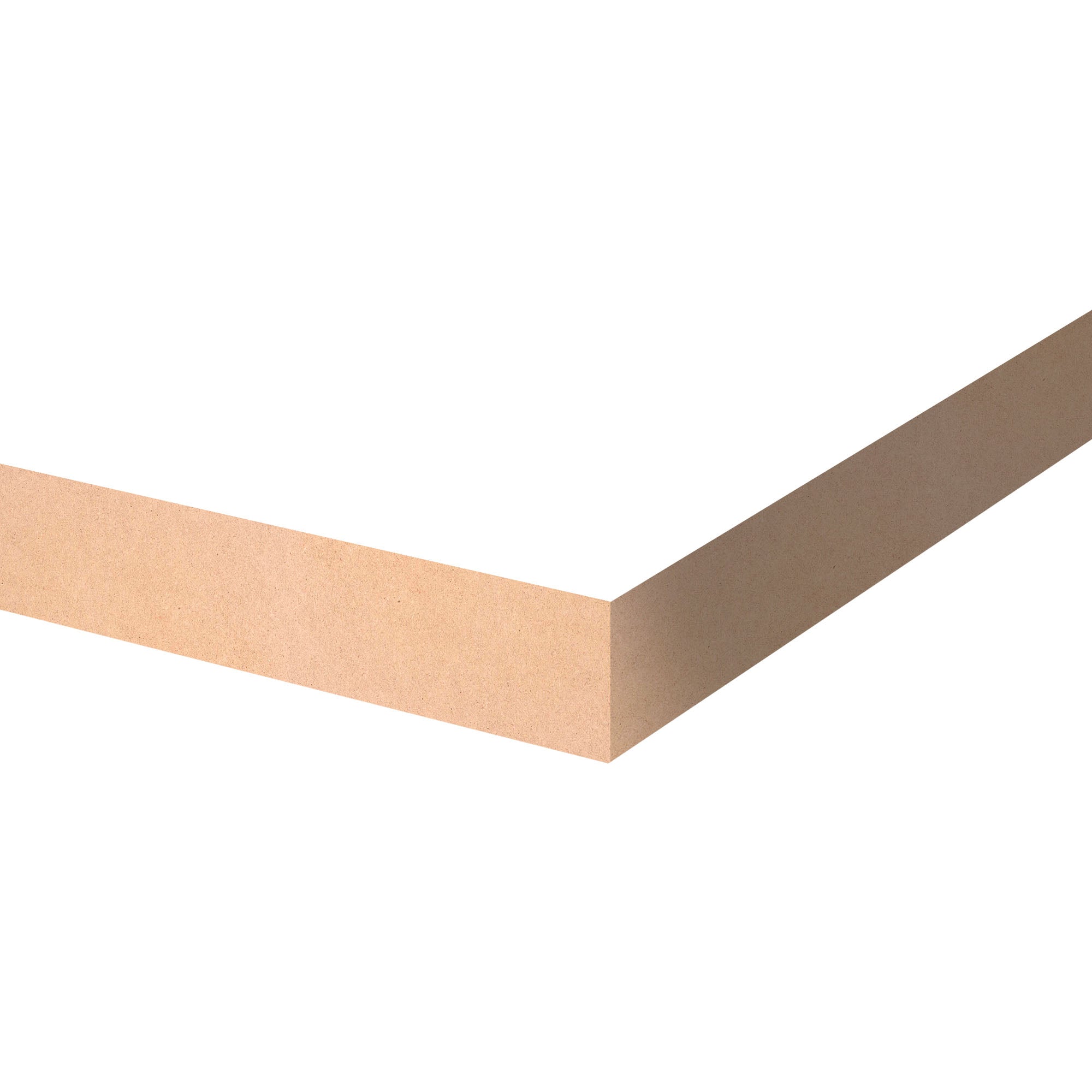 Arkopa Project White SM MDF Panel Two-Sided (19mm) 3/4 in x 4 ft x 9 ft