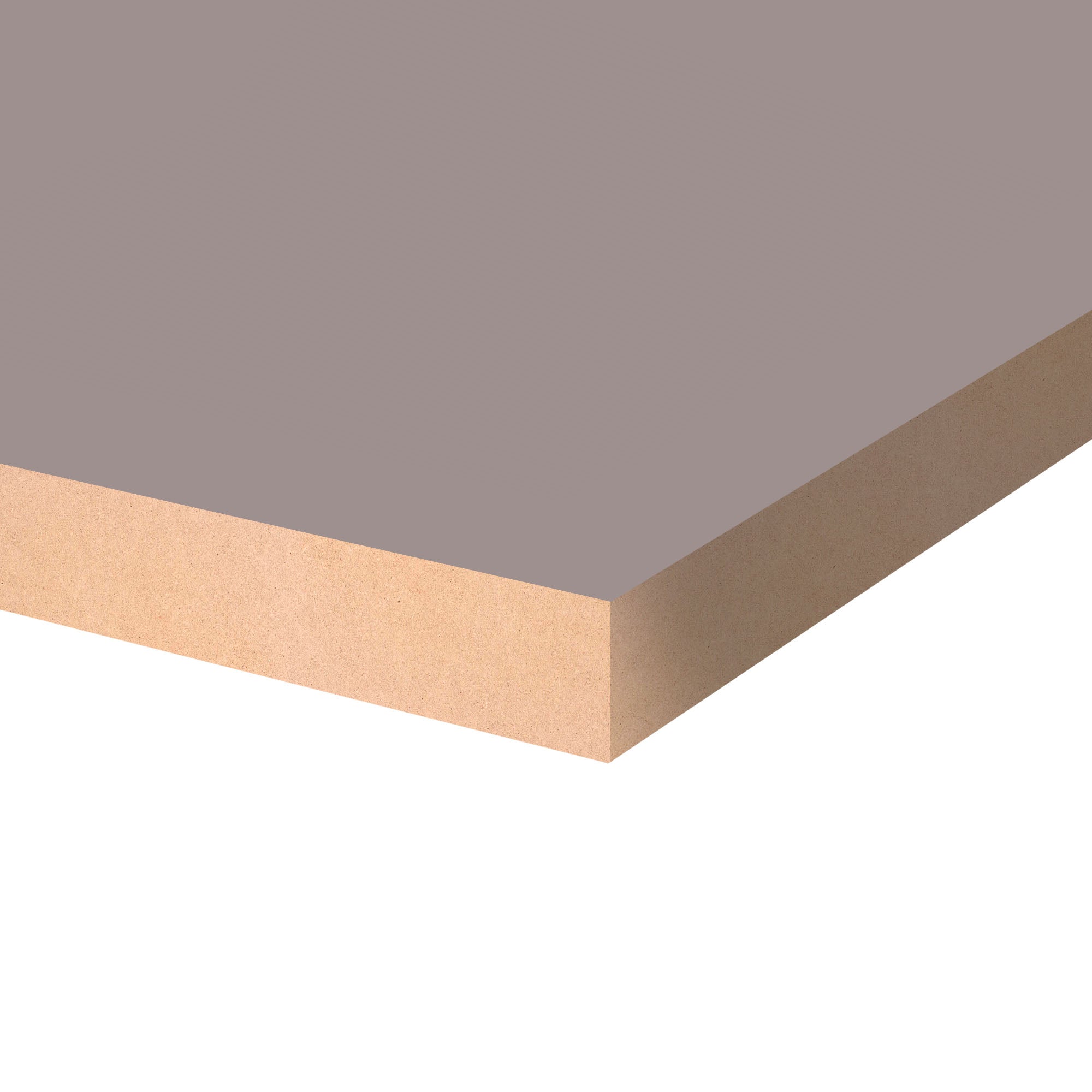 Arkopa Rock Grey HG MDF Panel Two-Sided (19mm) 3/4 in x 4 ft x 9 ft