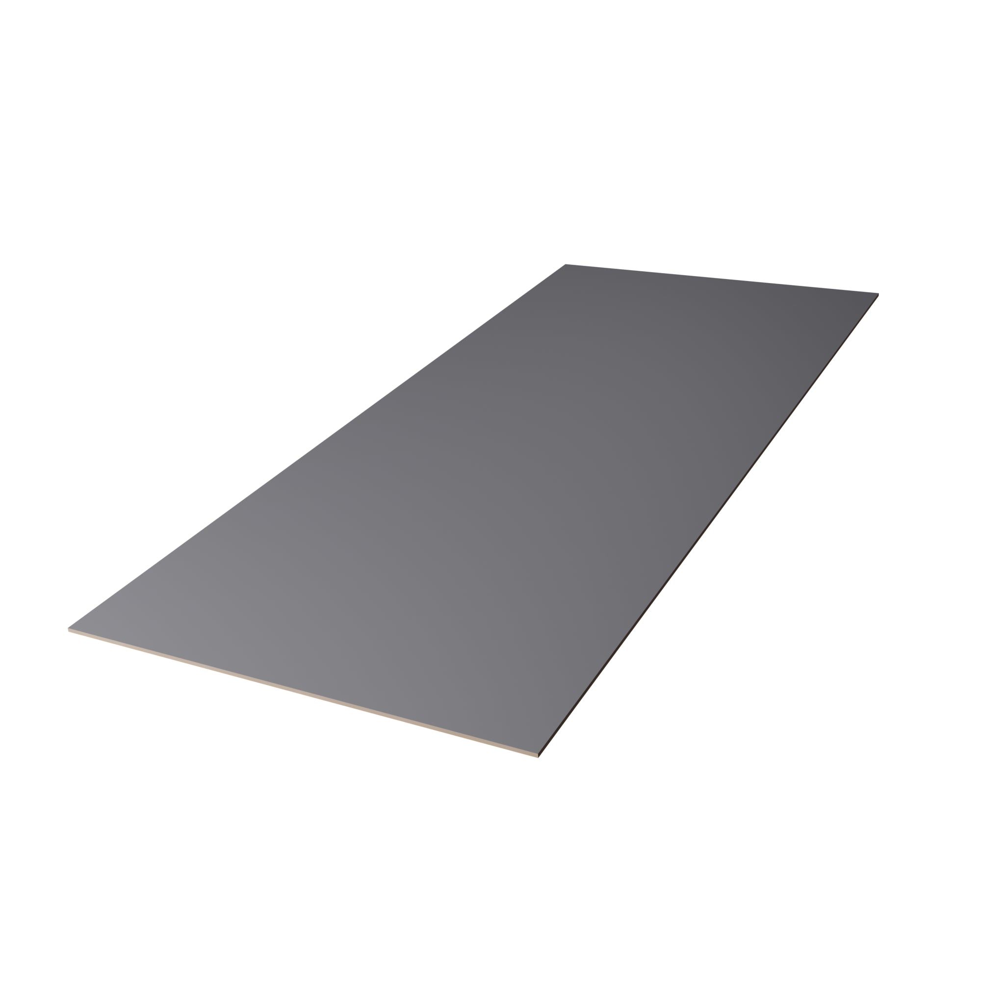 Arkopa Stone Grey SM MDF Panel One-Side (8mm) 5/16 in x 4 ft x 9 ft