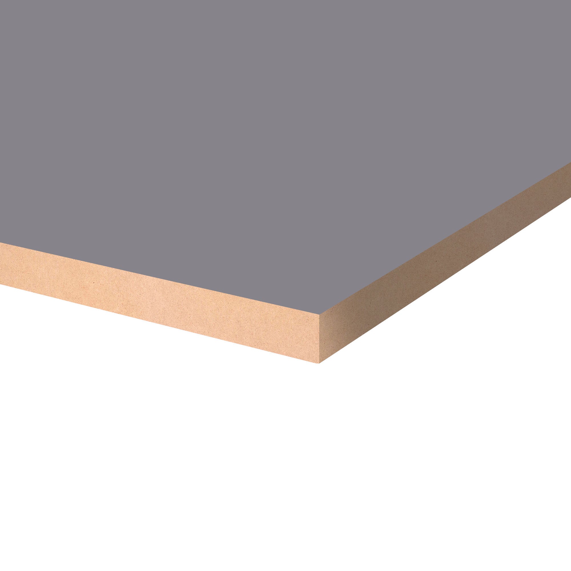 Arkopa Stone Grey SM MDF Panel Two-Sided (8mm) 5/16 in x 4 ft x 9 ft