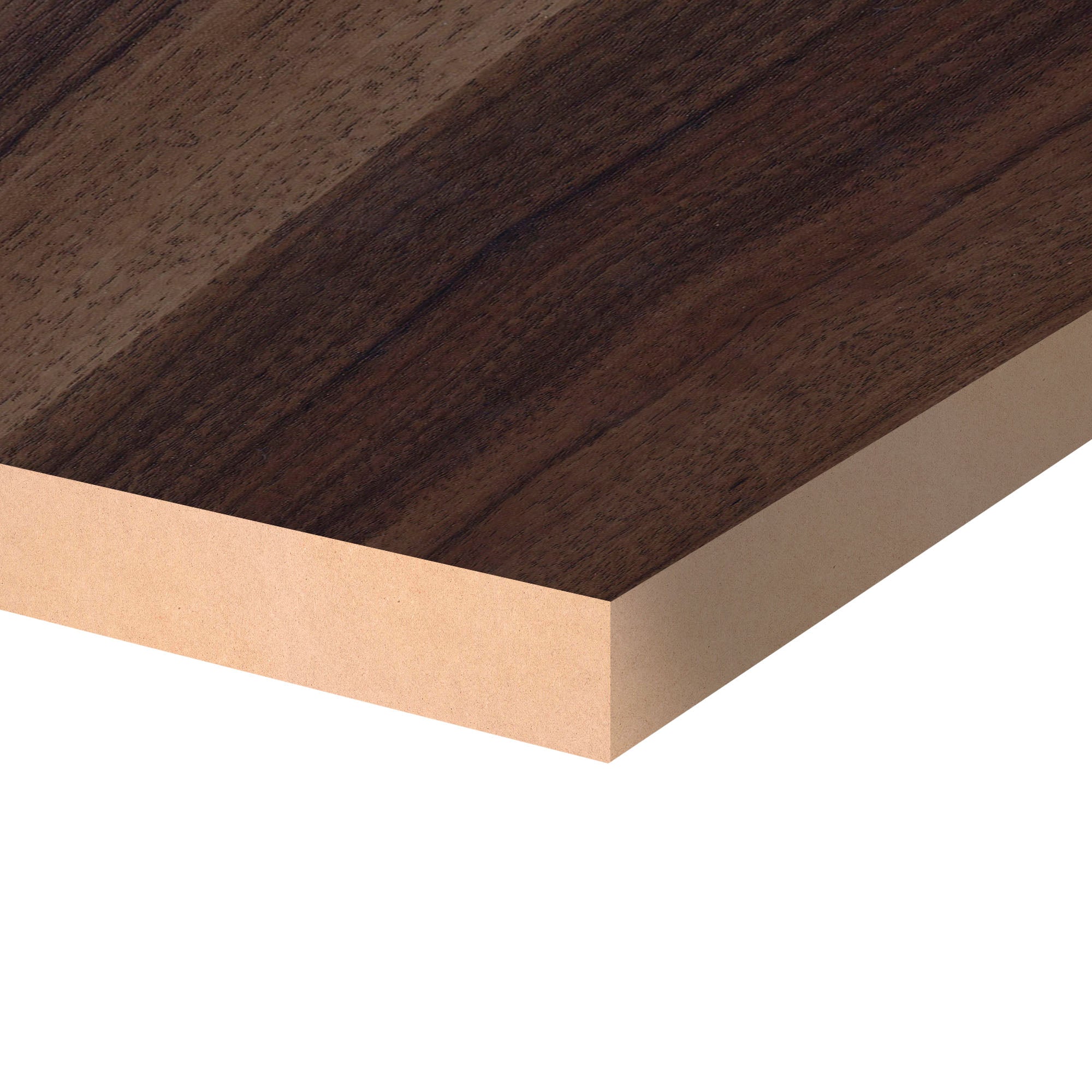 Arkopa Walnut MT MDF Panel Two-Sided (19mm) 3/4 in x 4 ft x 9 ft