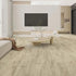 Room showing a waterproof floor, product Sand Ash Supreme Waterproof Flooring - Rigid Core SPC Plank (5.7 mm x 7 in x 49 in (4.2 Rigid Core +1.5 mm EV) 27,47 sqrft/box)