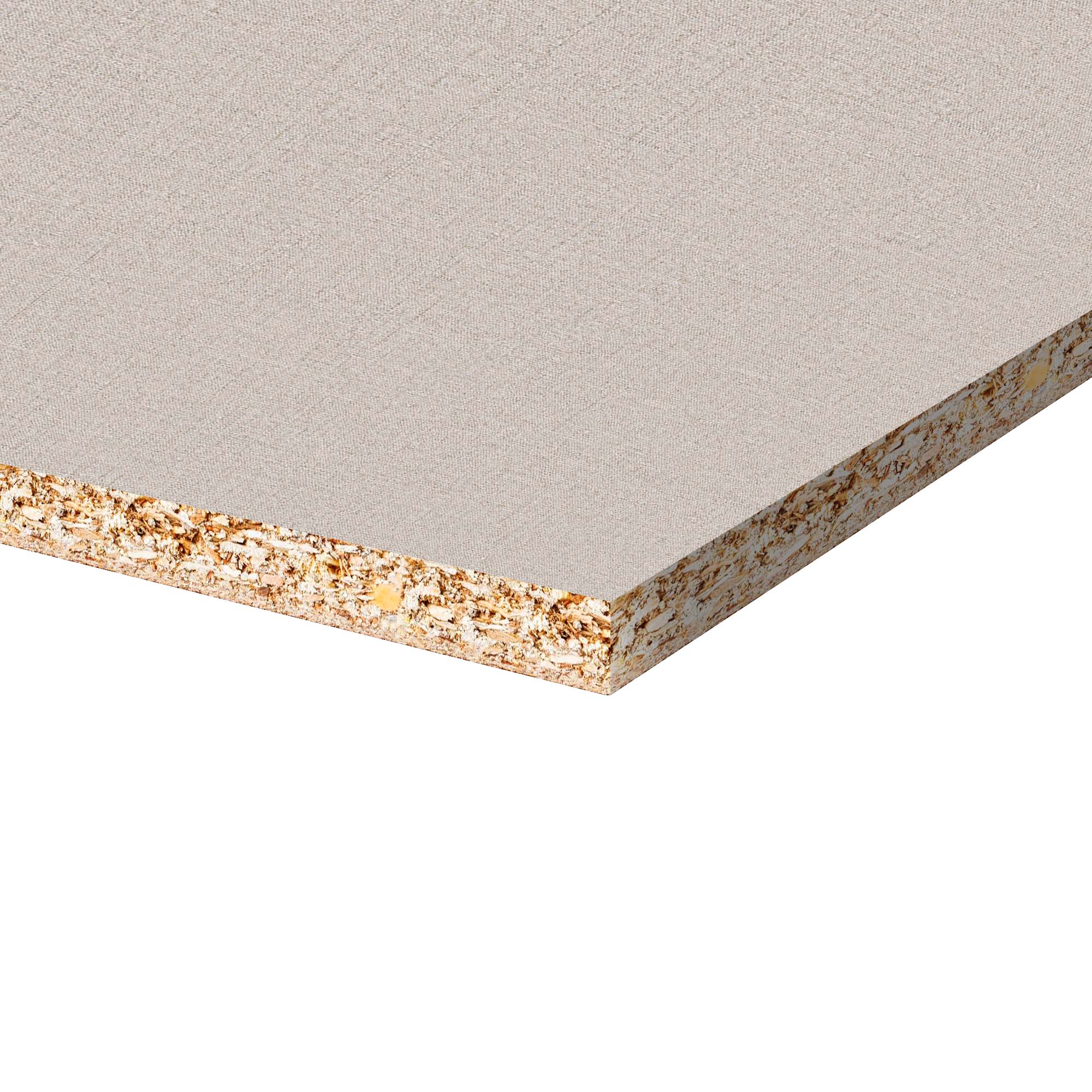 Finsa Canvas Greige Duo Melamine TFL Panel (5/16 in x 4 ft x 8 ft)