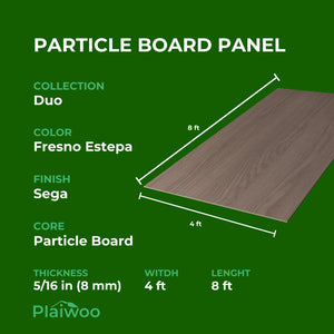 Finsa Fresno Estepa Duo Melamine TFL Panel (5/16 in x 4 ft x 8 ft)