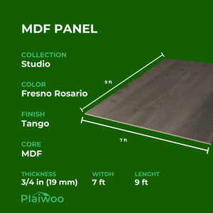 Finsa Fresno Rosario Studio Melamine TFL Panel (3/4 in x 7 ft x 9 ft)