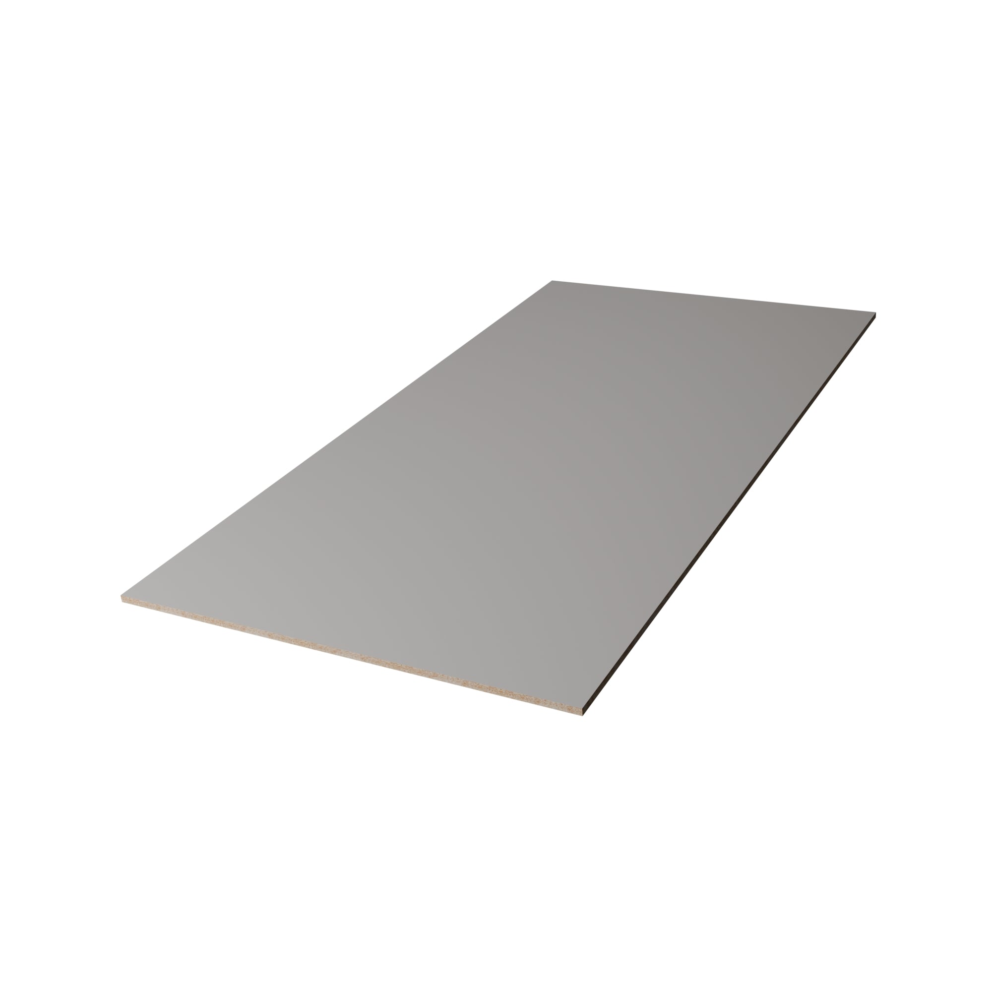 Finsa Natural Grey Duo Melamine TFL Panel (3/4 in x 4 ft x 8 ft)