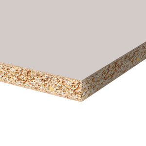 Finsa Natural Grey Duo Melamine TFL Panel (3/4 in x 4 ft x 8 ft)