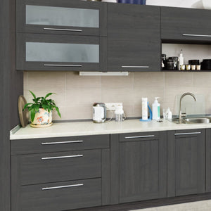 Finsa Roble Azabache Duo Melamine TFL Panel (5/16 in x 4 ft x 8 ft)