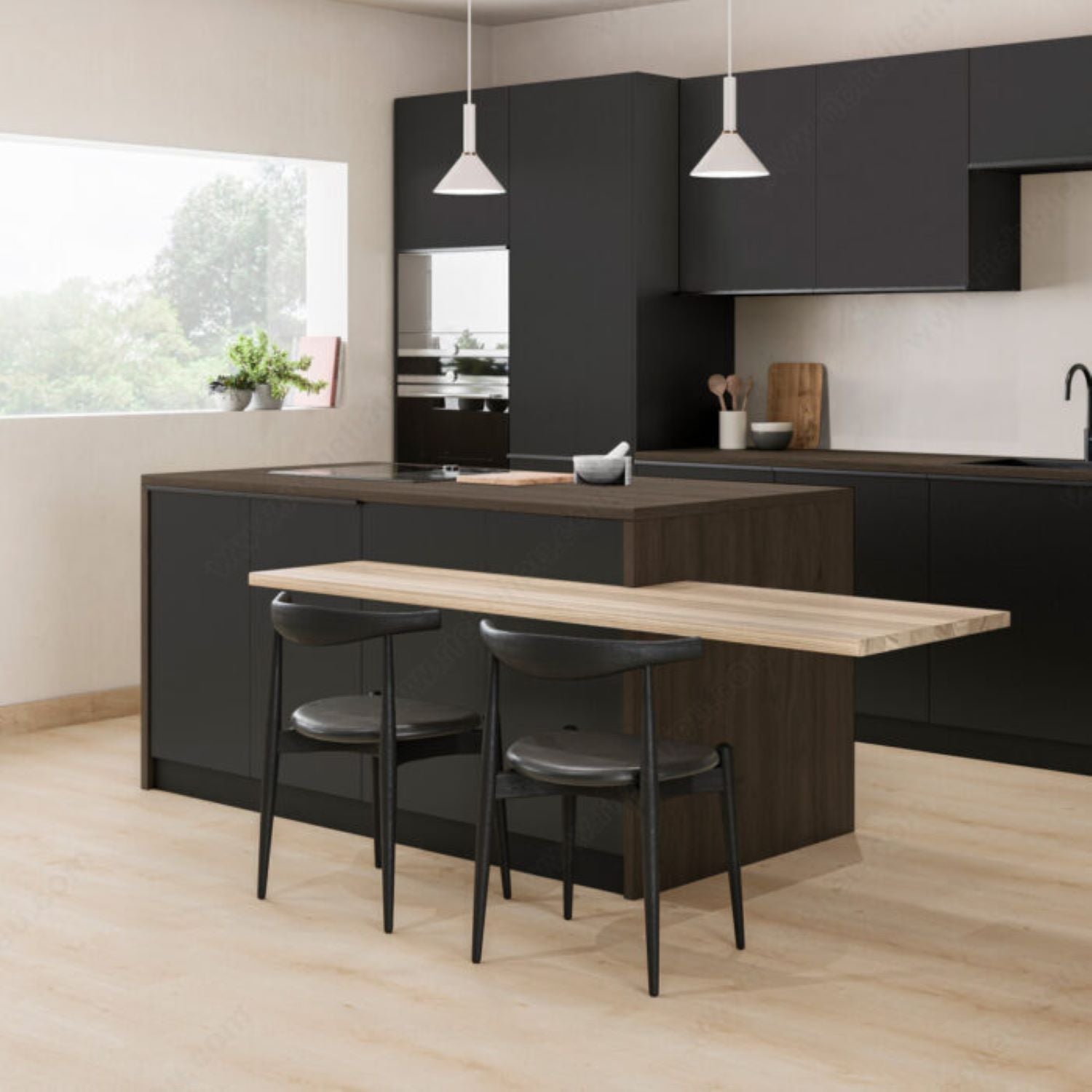 Finsa Roble Eternity Duo Melamine TFL Panel (5/16 in x 4 ft x 8 ft)