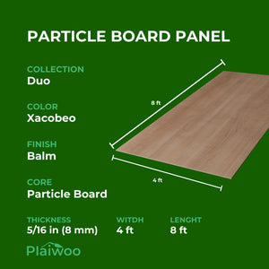 Finsa Xacobeo Duo Melamine TFL Panel (5/16 in x 4 ft x 8 ft)