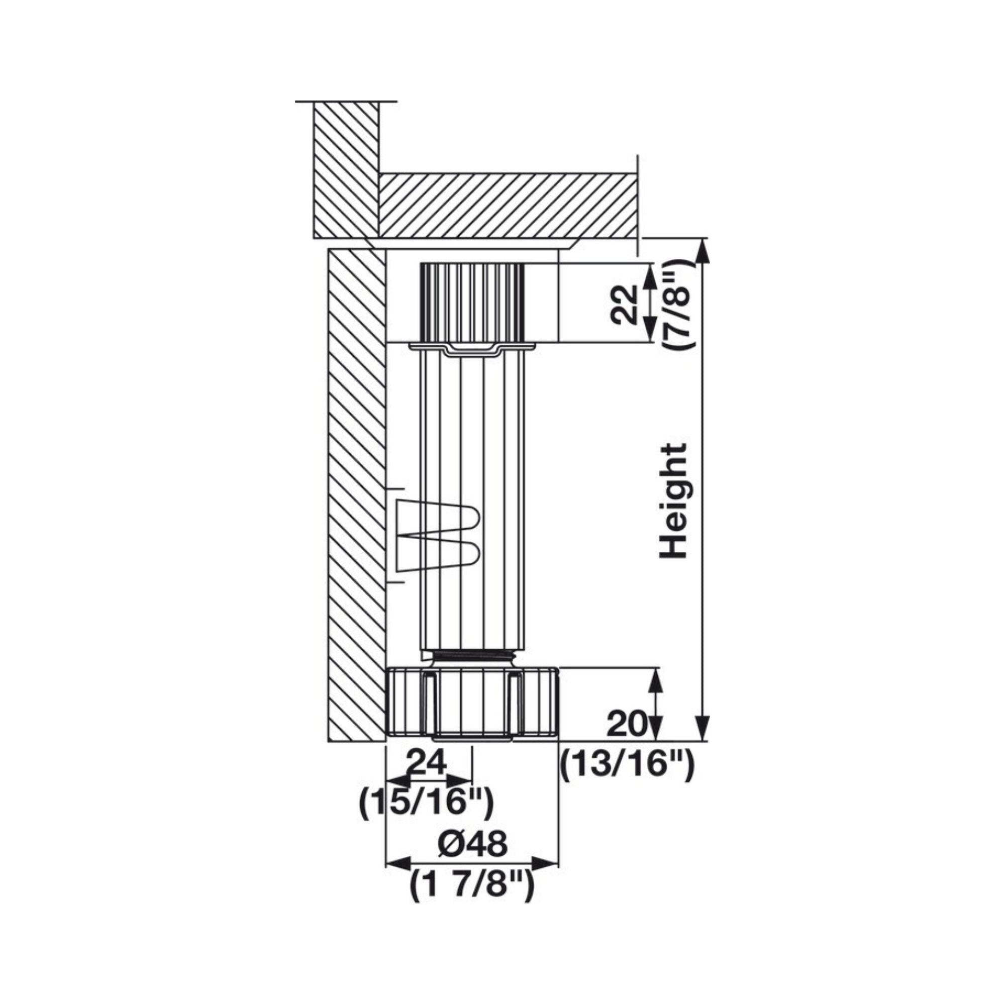 Häfele - Adjustment Foot