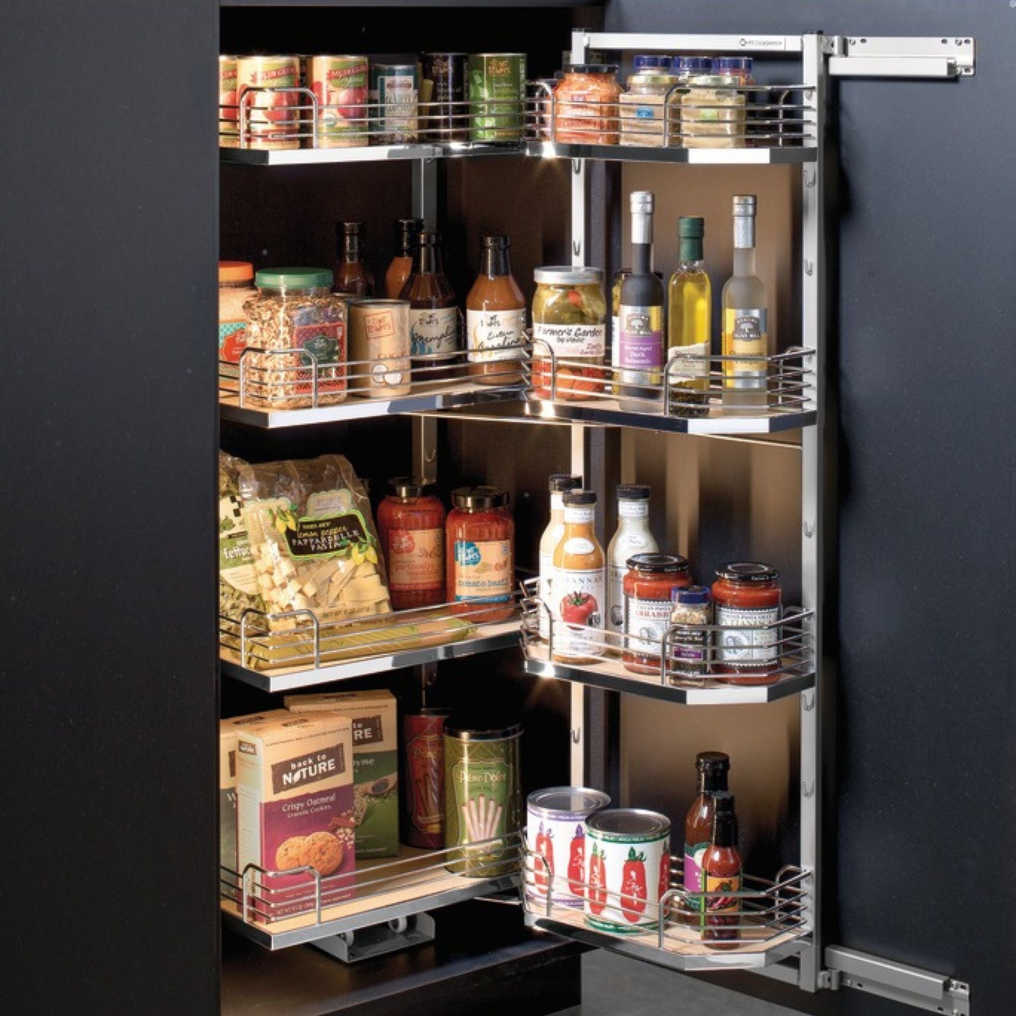 Häfele - Back Frame Tray Set, for Tandem Chef's Pantry