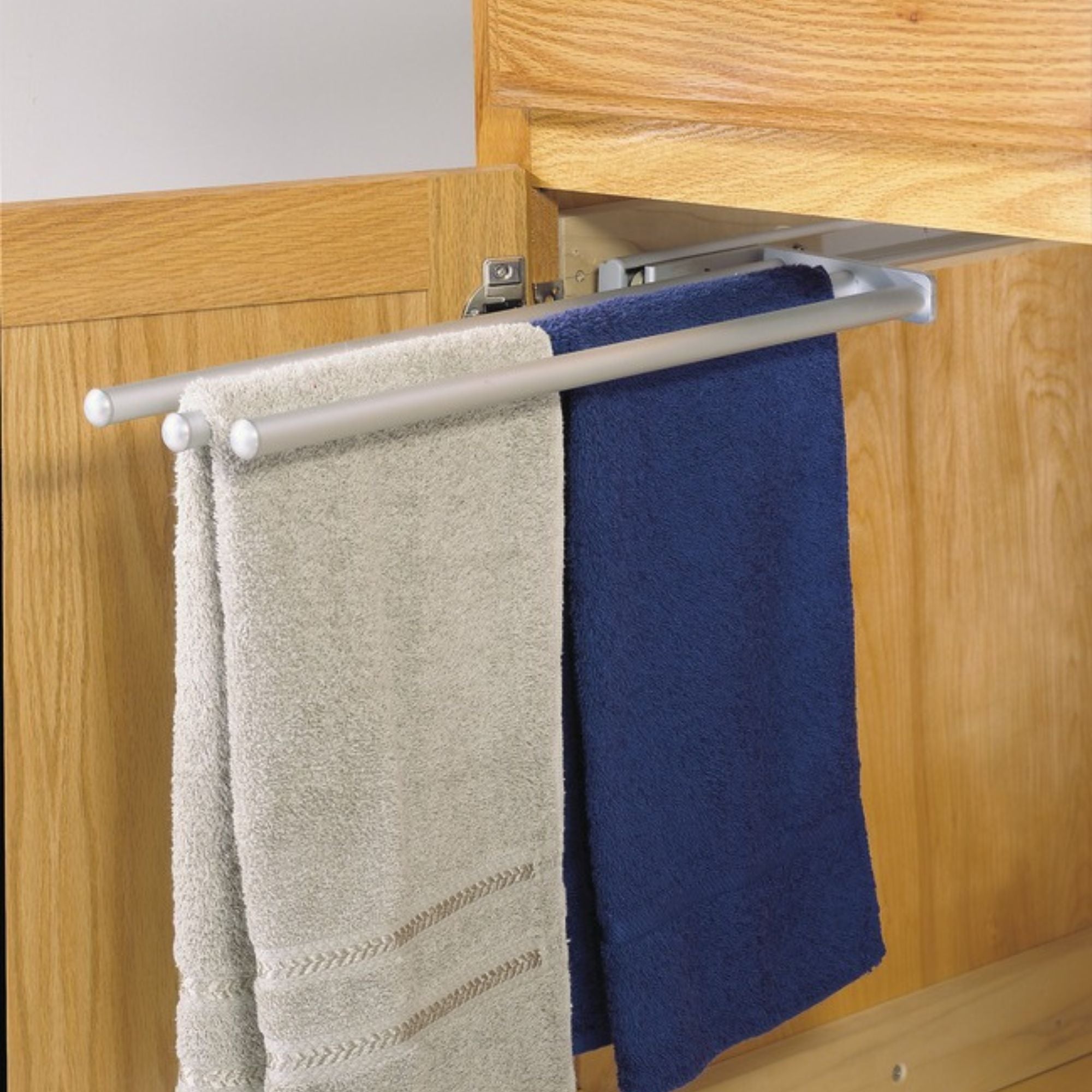 Häfele - Towel Rack Pull-Out, 2 Bar, Extendable