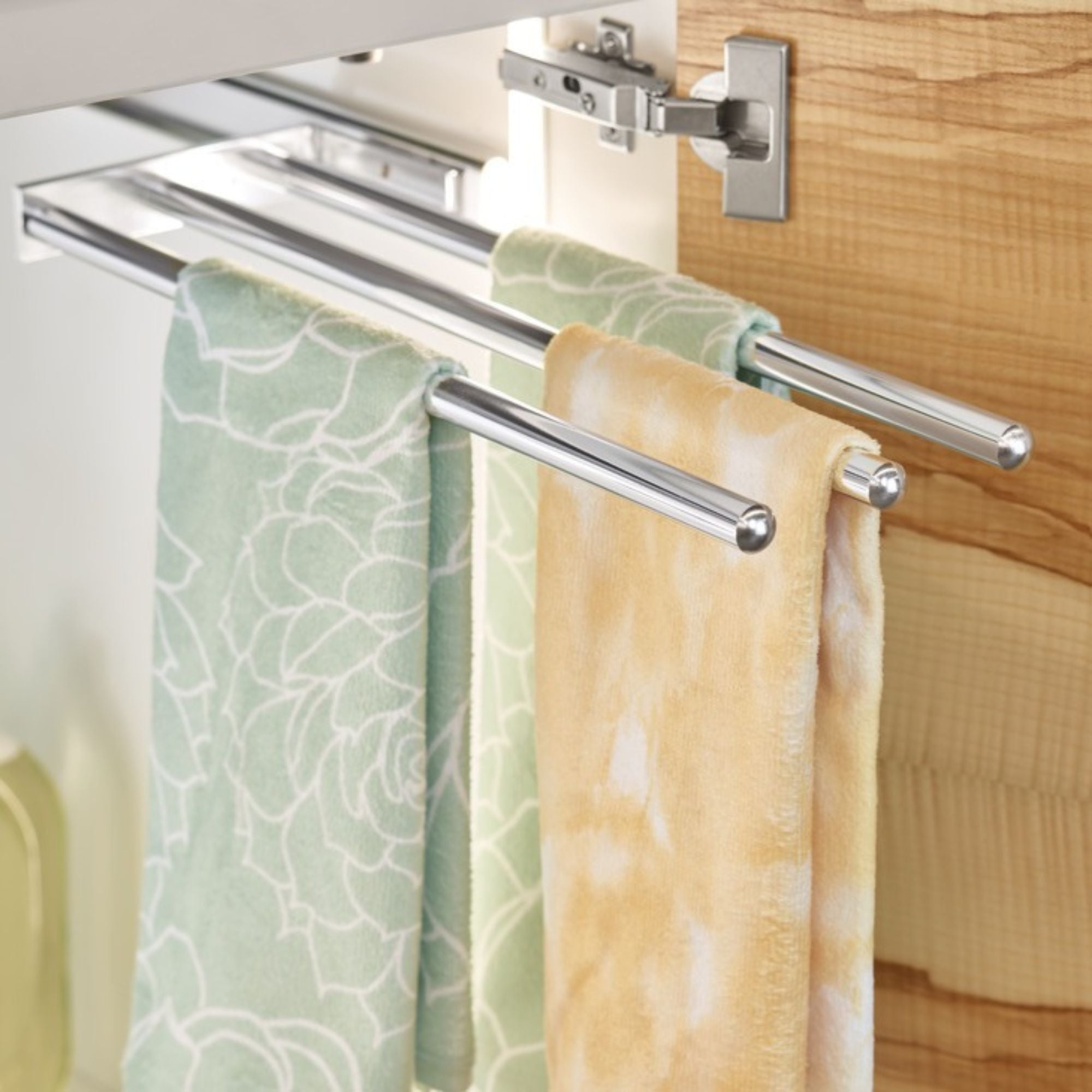 Häfele - Towel Rack Pull-Out, 3 Bar, Extendable