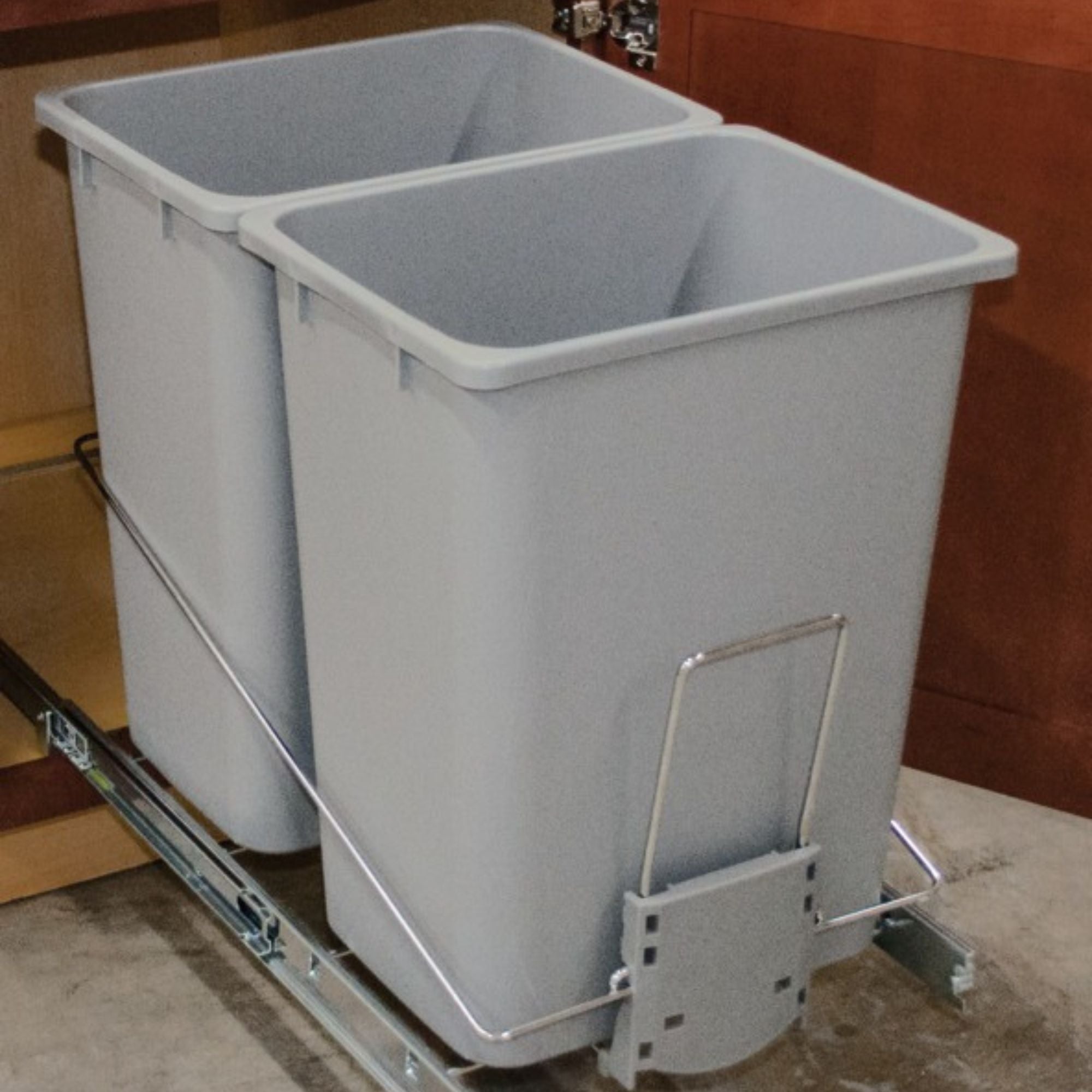 Häfele - Wire Waste Bin System, Elemental, Double Bin
