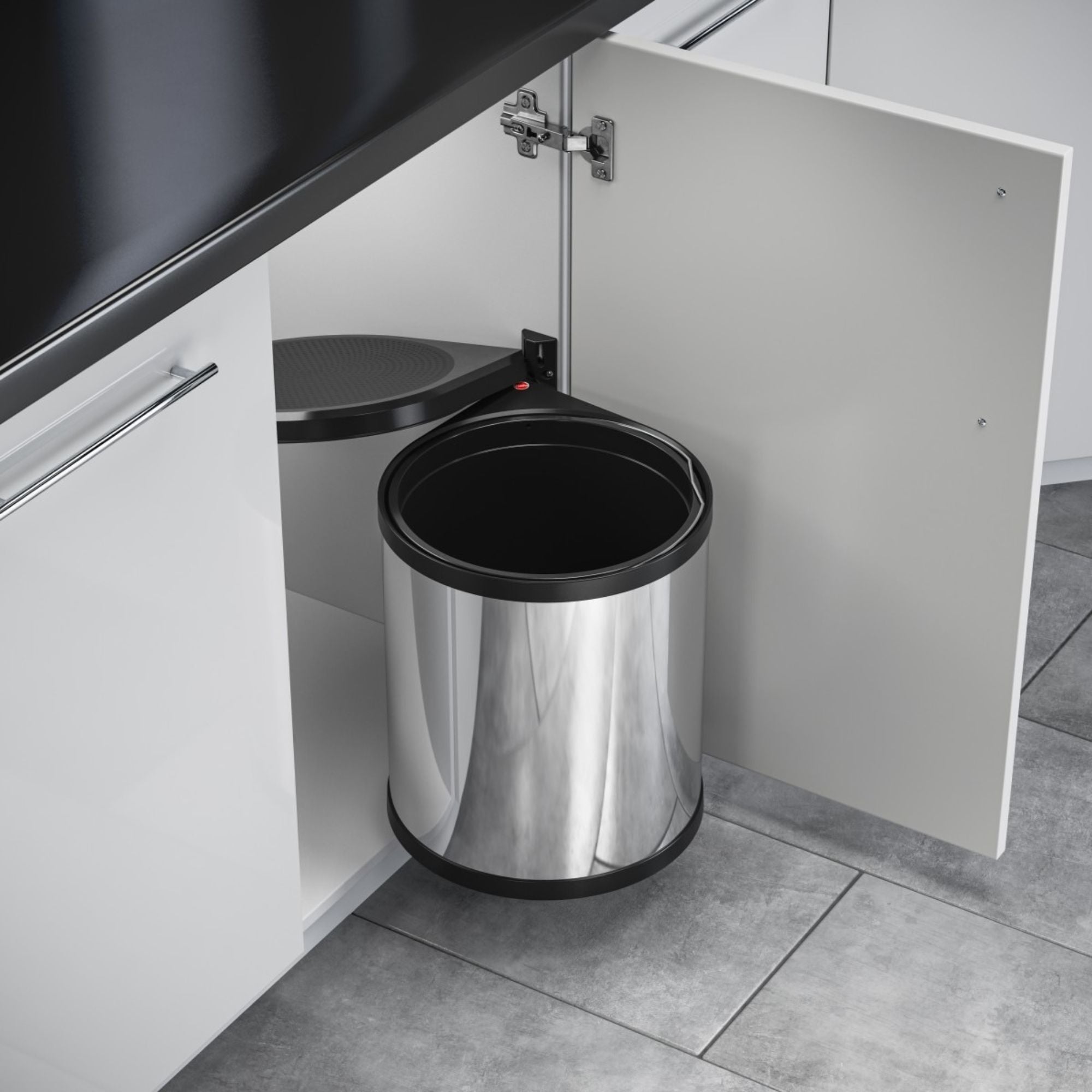 Hailo - Waste Bin, Mono, Side Panel/Door Mounted