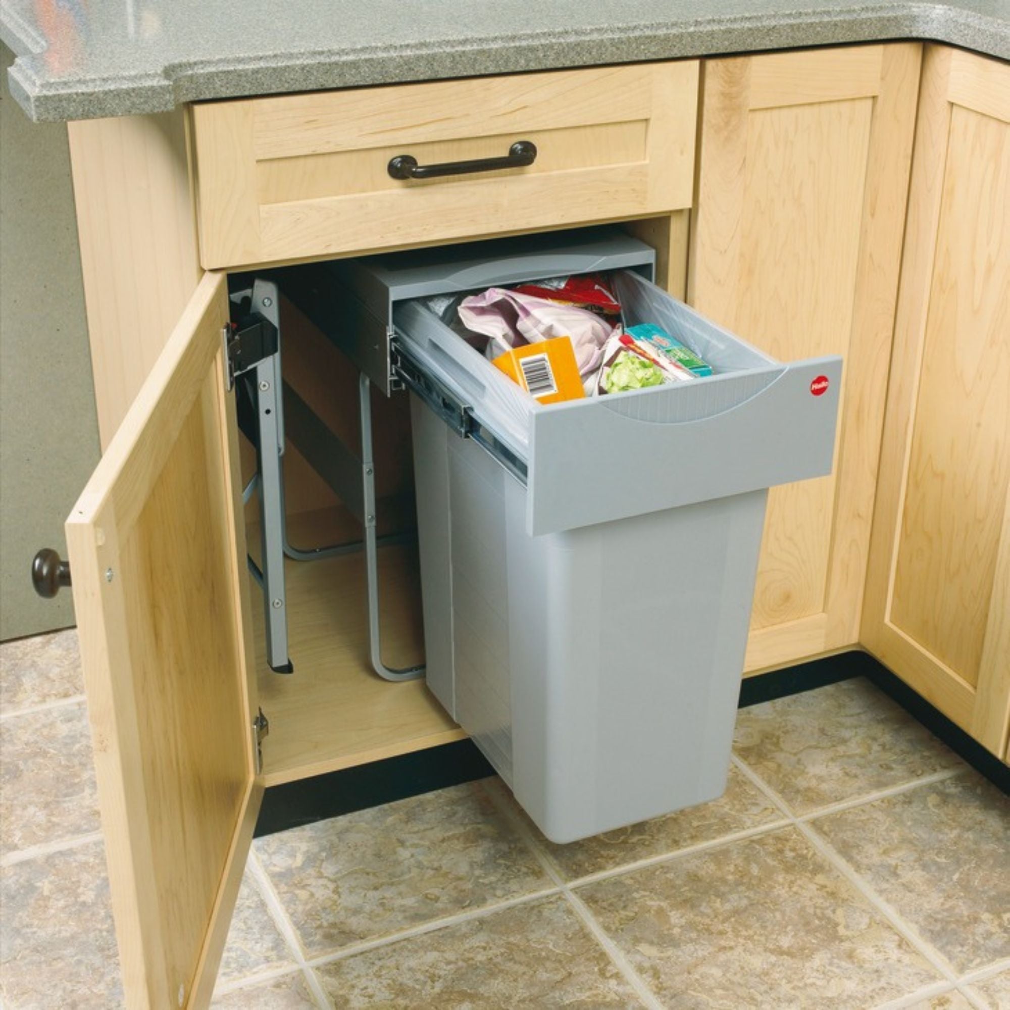 Hailo Easy Cargo 40 - Waste Bin Pull-Out