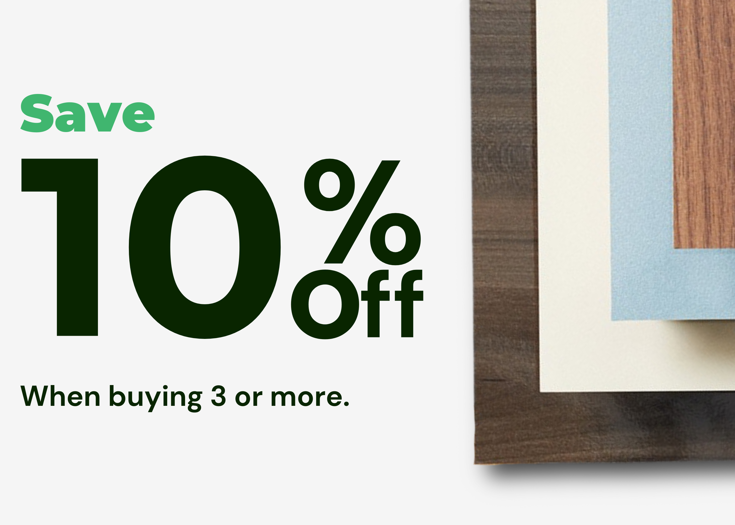 Promotional Banner for Wilsonart and Formica Laminates