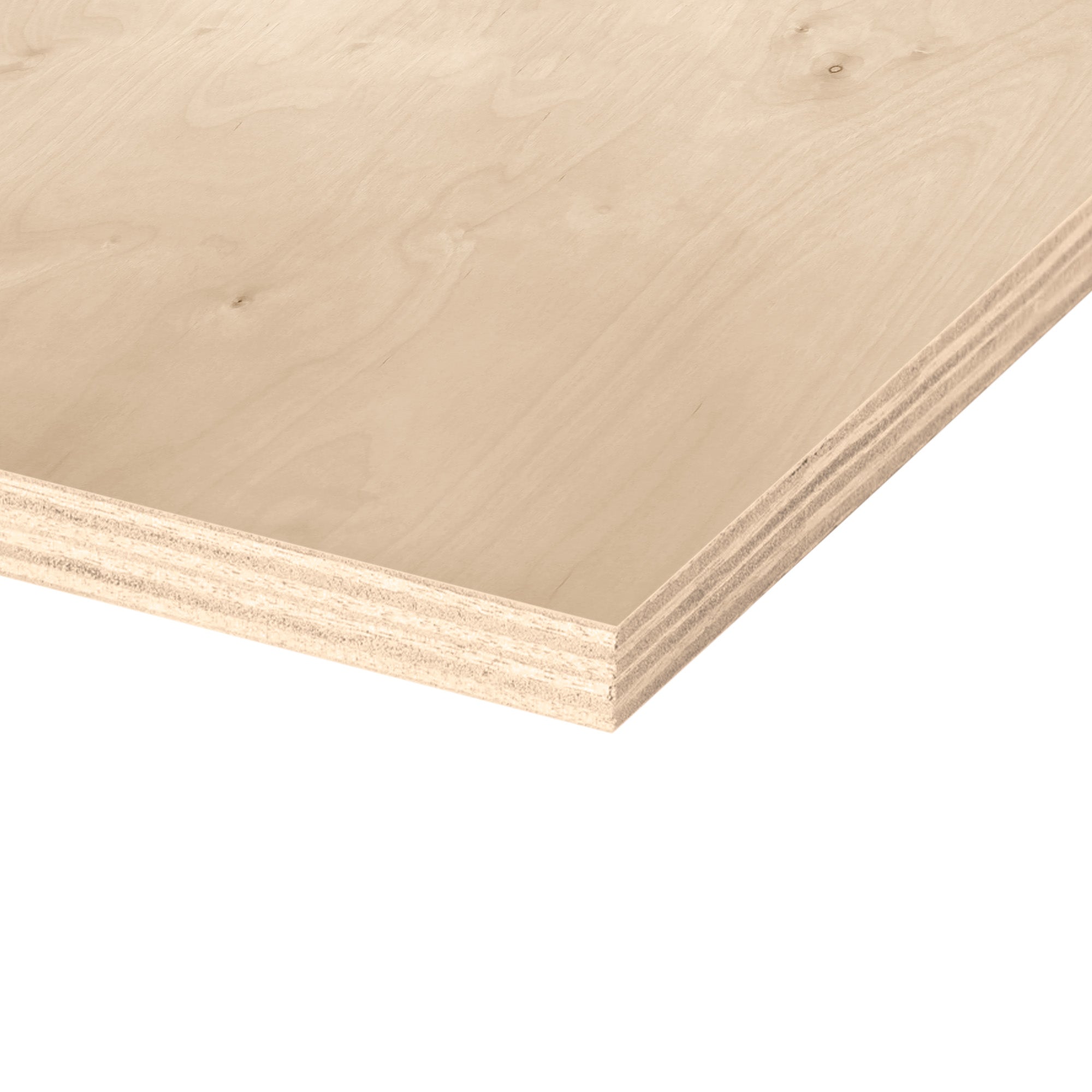 Birch Plywood Natural C2 (18 mm) 3/4 in x 4 ft x 8 ft