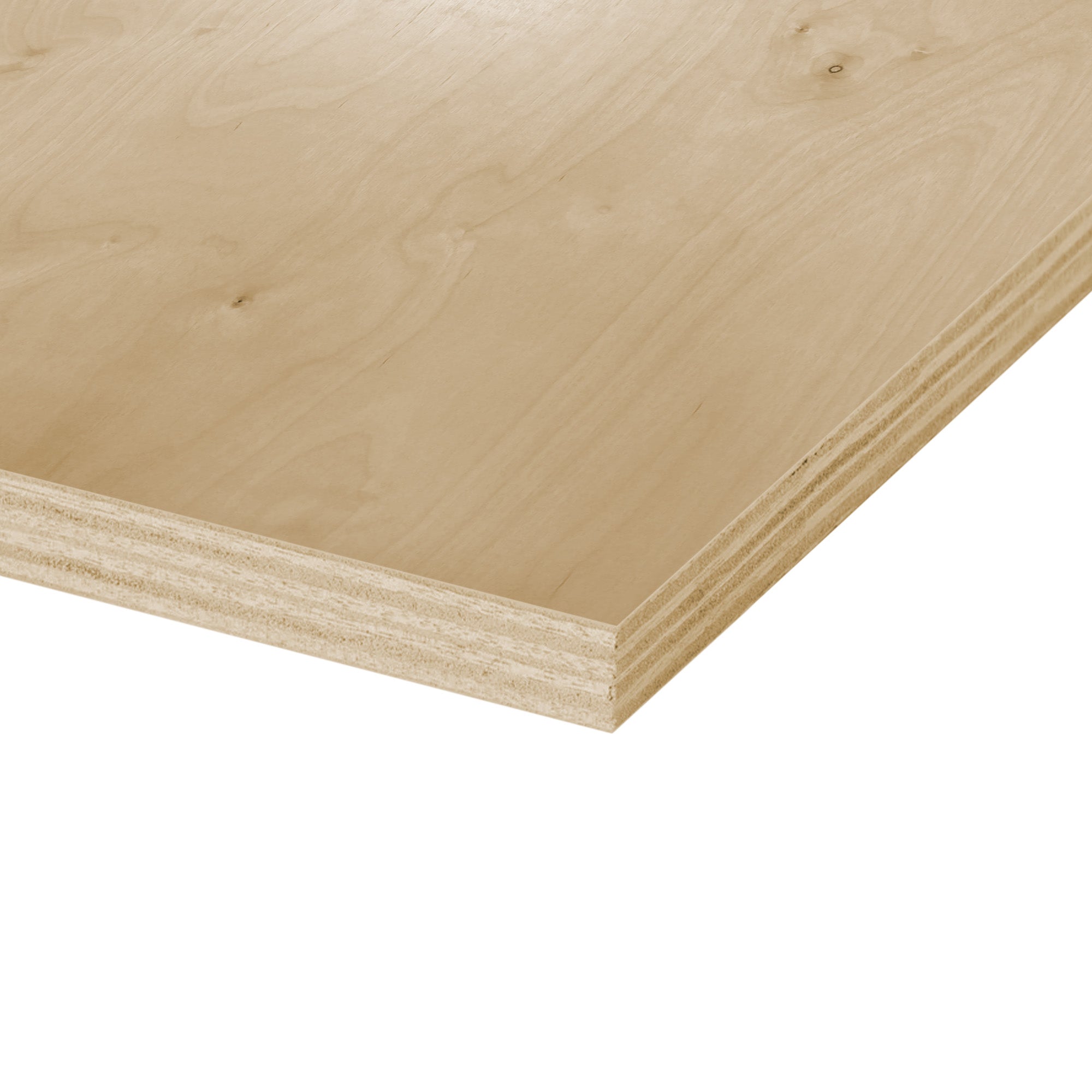Birch Plywood Prefinished C2 Two-Side (18 mm) 3/4 in x 4 ft x 8 ft
