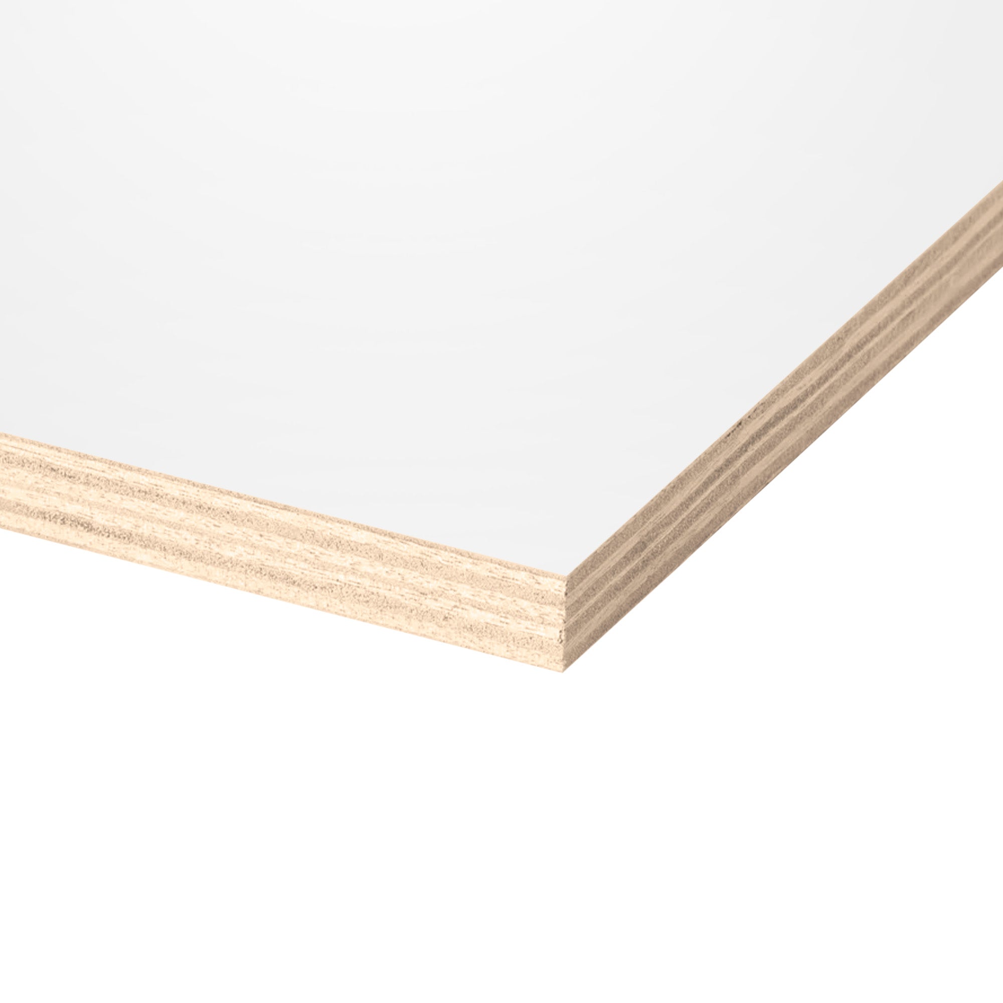 White Plywood One-Side (18 mm) 3/4 in x 4 ft x 8 ft