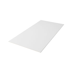 White Plywood One-Side (6,35 mm) 1/4 in x 4 ft x 8 ft
