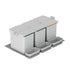Starax Automatic Waste Bin Drawer 39 LTS - Gray (29 1/8-27 3/4 in x 19 1/4-16 3/8 in x 10 3/8 in)